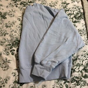 Old Navy Women's Light Blue Sweatshirt